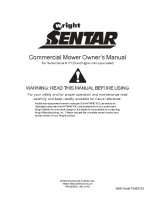 Wright Sentar I Serial No 19729 and Lower Operator Manual