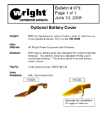 Wright Service Bulletin No 79 Optional Battery Cover