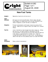 Wright Service Bulletin No 82 New Fuel Tank