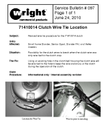 Wright Service Bulletin No 97 Clutch Wire Tie Location