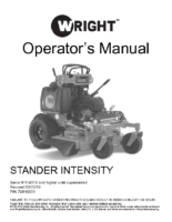 Wright Stander I Operators Manual – Serial Number 114018 and higher